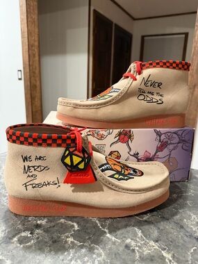 Clarks Stranger Things x Wallabee Evo 'Hellfire Club'